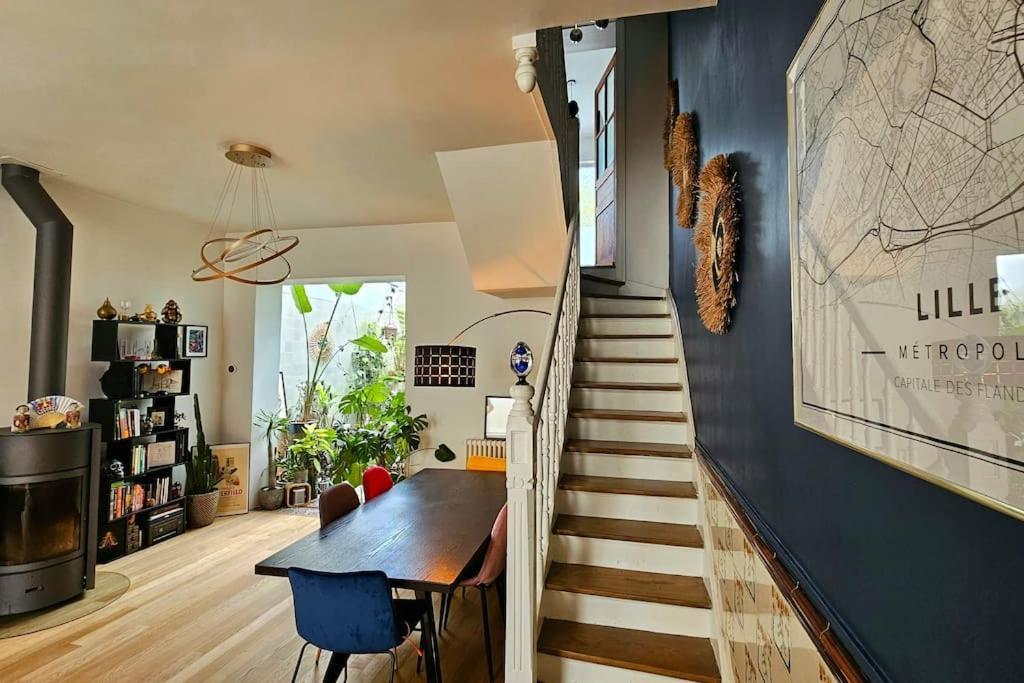Maison De Caractere 8 Pers - Jardin - Lambersart Dış mekan fotoğraf