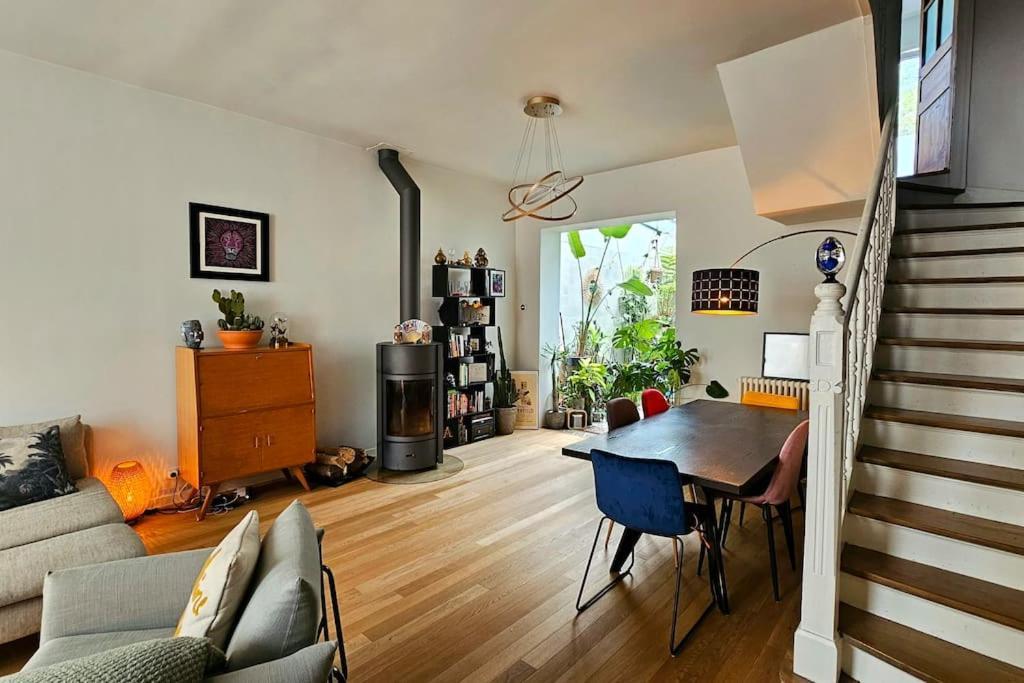 Maison De Caractere 8 Pers - Jardin - Lambersart Dış mekan fotoğraf