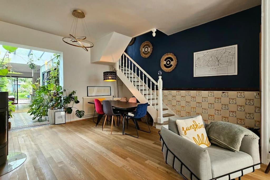 Maison De Caractere 8 Pers - Jardin - Lambersart Dış mekan fotoğraf